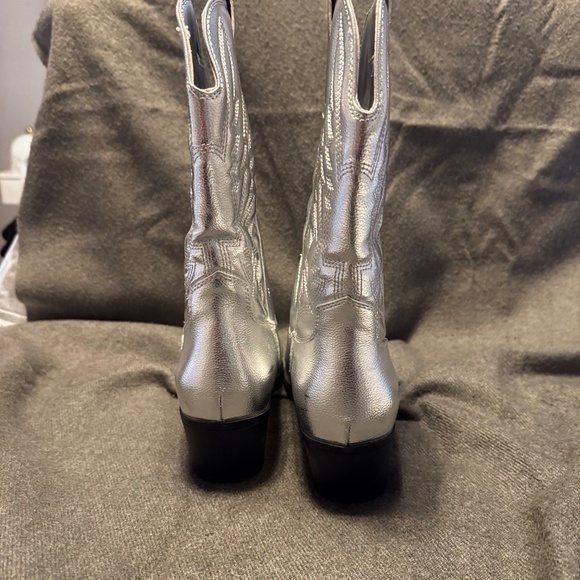 Silver Dolly Cowboy boots - Picture 3 of 6